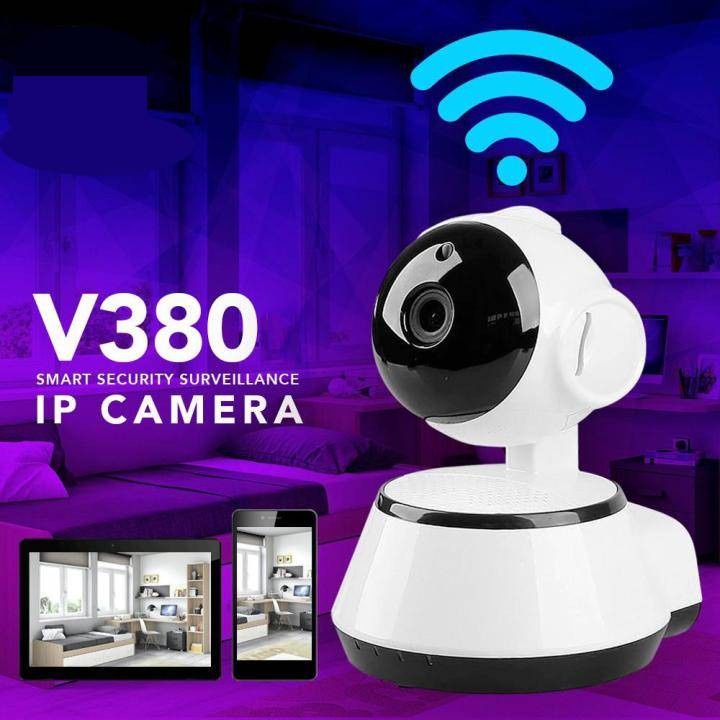 IP Camera CCTV 9100 Smart Net CT V380 Q6 Wifi HD 720 P / Kamera Ip Cam Q6 CCTV Wireless Jarak Jauh