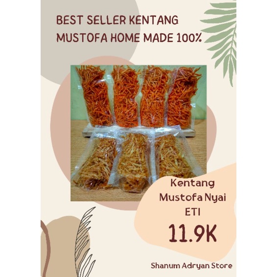 

KENTANG MUSTOFA GURIH PEDAS MANIS ORIGINAL NYAI ETI