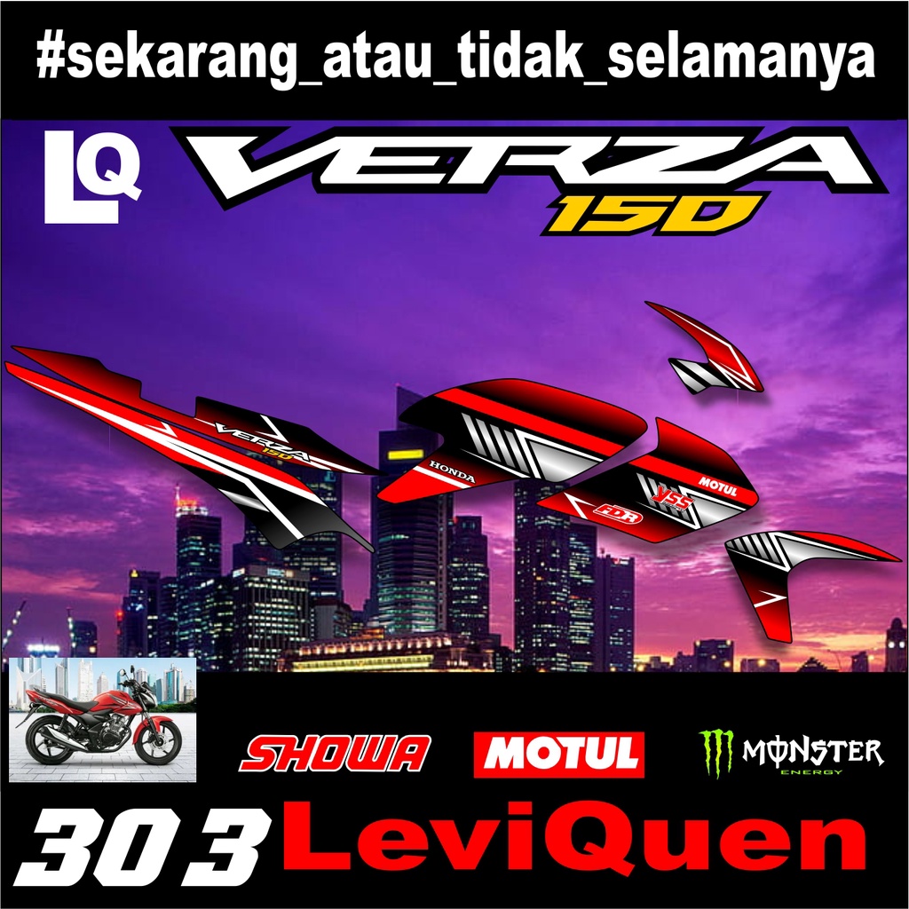 striping variasi verza(303) / decal verza / variasi verza