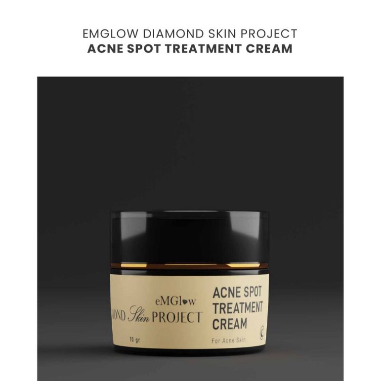 EMGLOW DIAMOND SKIN PROJECT ACNE SPOT TREATMENT CREAM