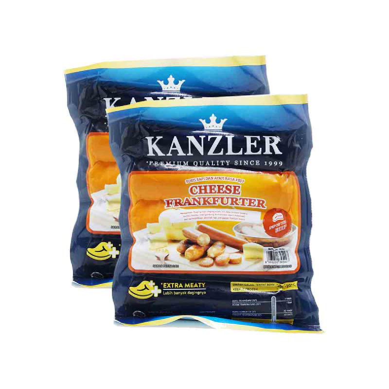 

SOSIS KANZLER CHEESE FRANKFURTER