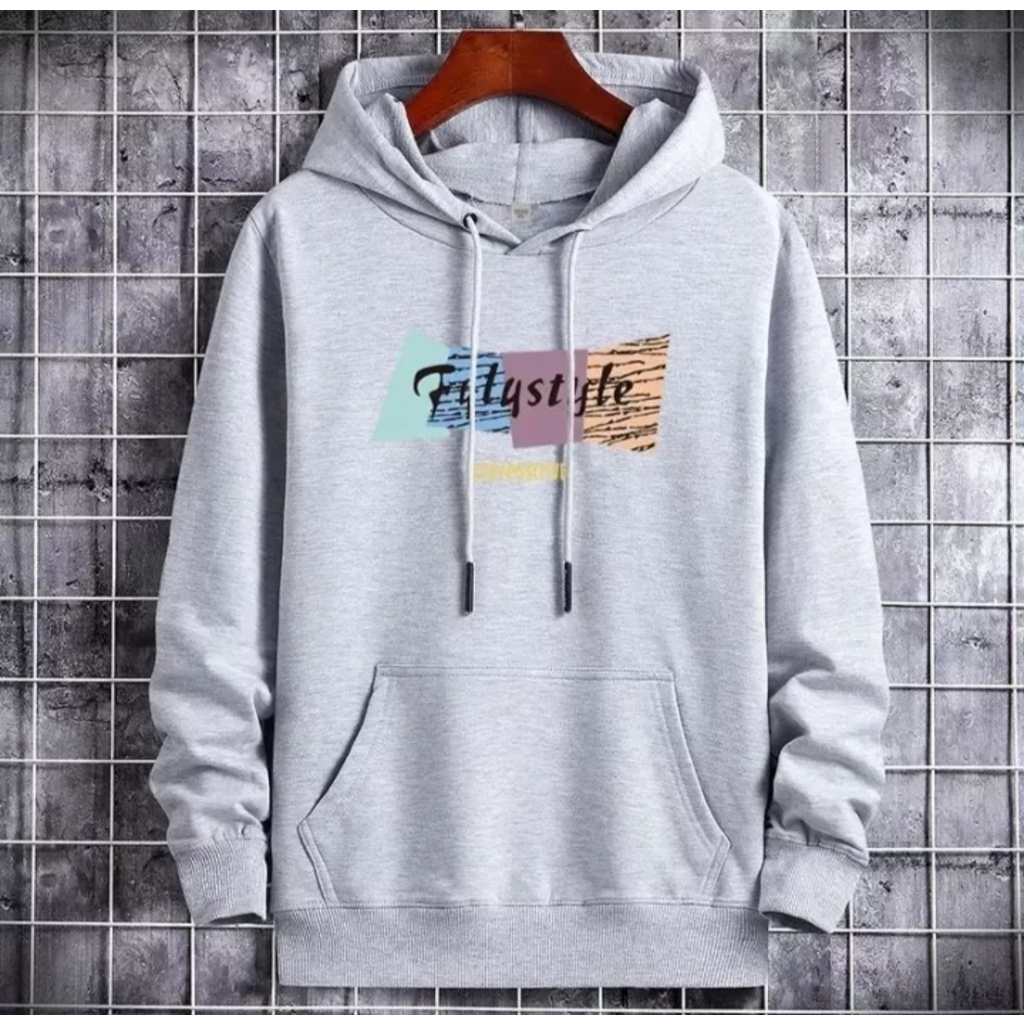 Sweater Switsheart FLYSTYLE Hoodie Jacket Pria &amp; Wanita Oversize Fashion Ala Korean Santai Fashionable Trendy Kasual