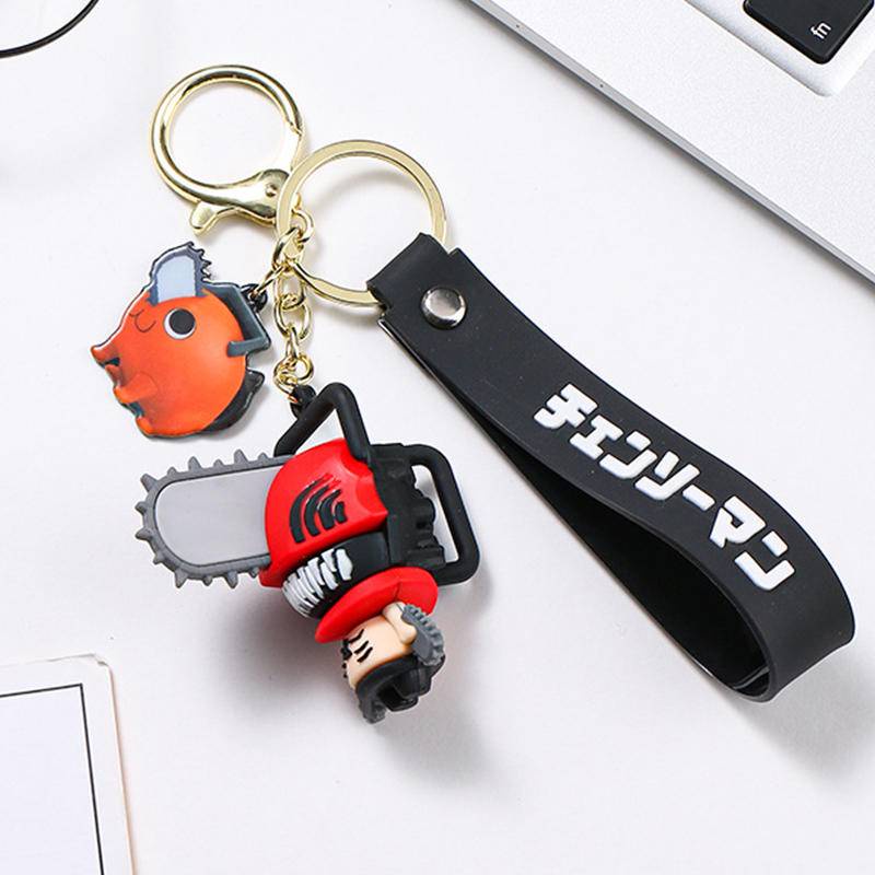 Anime Chainsaw Man Denji Pochita Pendant SPY x Keluarga Anya Forger Gantungan Kunci Holder Gantungan Kunci Gantungan Kunci Mobil Tas Handphone Gantung Perhiasan Anak Hadiah Dalam Stok New Arrival LY