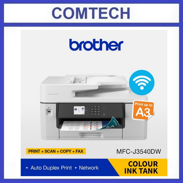 Brother MFC-J3540DW Printer Inkjet A3 Print Scan Copy Fax