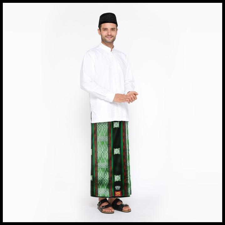 Promo Sarung Bhs Excellent Gold Motif Jga Hijau