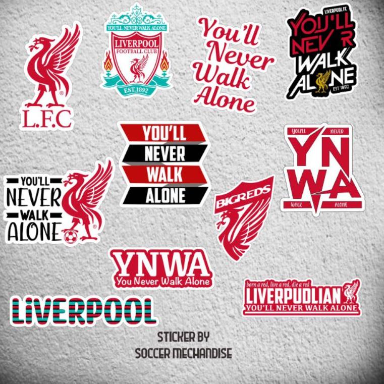 

(K-2I㊛) Stiker Pack Bola Liverpul amanah