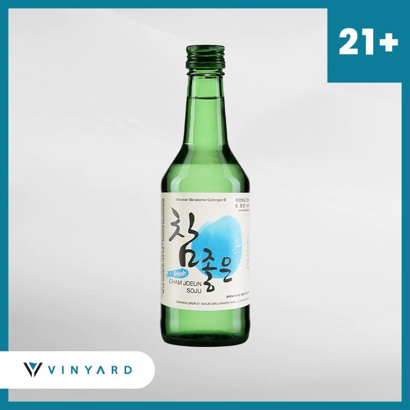 Soju Korea Cham Joeun Soju Lime 360 Ml ( Original &amp; Resmi By Vinyard )