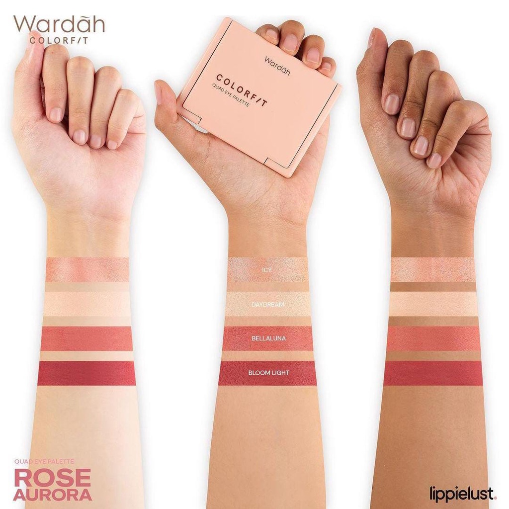 Wardah Colorfit Quad Eye Palette