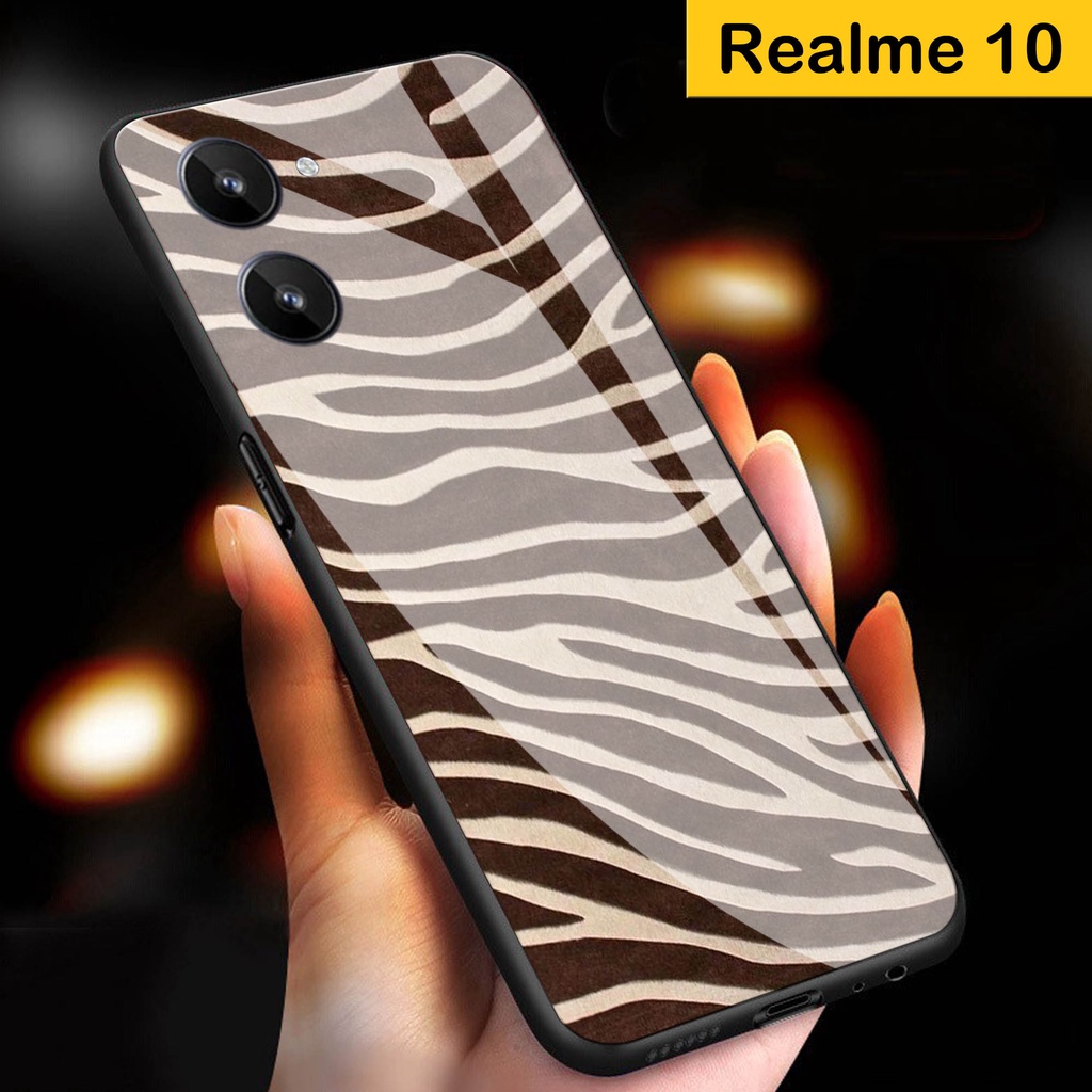 Softcase Glass [S104] REALME 10 4G - casing pelindung - REALME 10 4G - pelindung handphone - REALME 