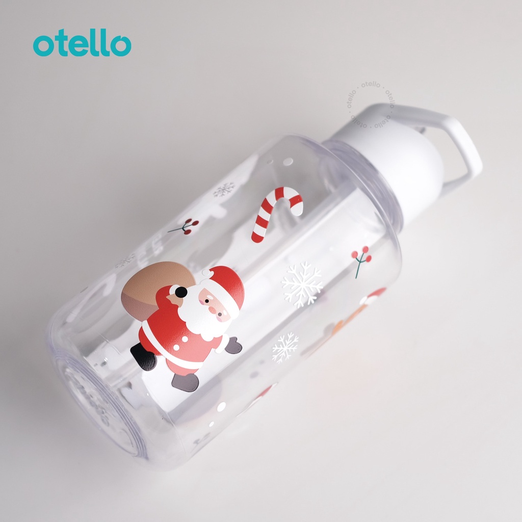 Custom Botol Minum Natal 1 Liter Souvenir Hampers Christmas Kado Xmas Gift