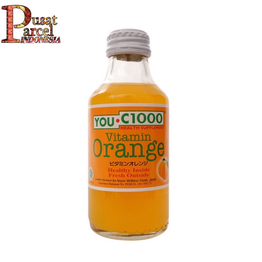 

You C 1000 Botol Kaca Rasa Lemon dan Jeruk ( Orange ) 140ml per Botol
