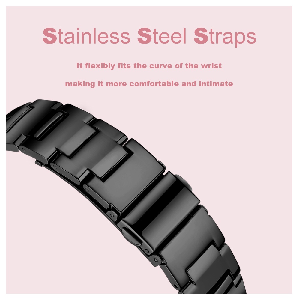 Sunlifex Jam Tangan Couple 9090-M+SL9090-W Stainless Steel Berlian Anti Air Analog Bisnis Kuarsa Jam Tangan Wanita/Pria-7