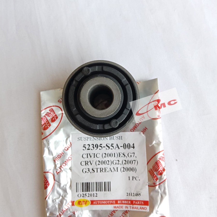 Karet Bush Bushing Arm Roda Belakang Honda Civic CRV 52395-S5A-004-RBI