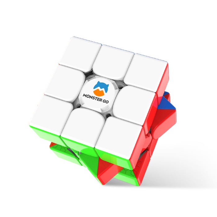 {MainanStore} Rubik Gan Monster Go MG AI Smart Cube 3x3 Magnetic 3x3x3 Bluetooth Limited