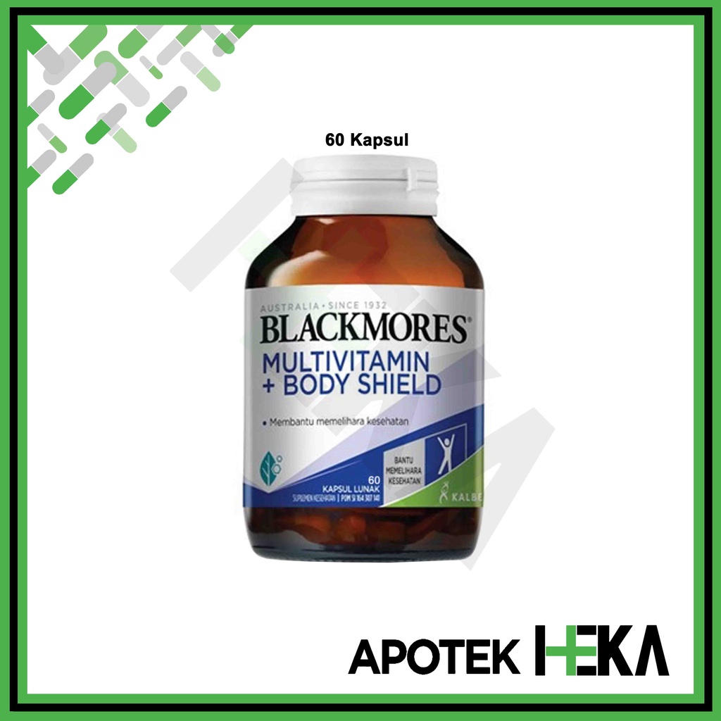 Blackmores Multivitamin + Body Shield - Memelihara Daya Tahan Tubuh (SEMARANG)