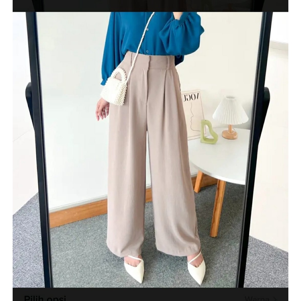 GFS 3412 CELANA KULOT CRINCLE PREMIUM ANTI KUSUT