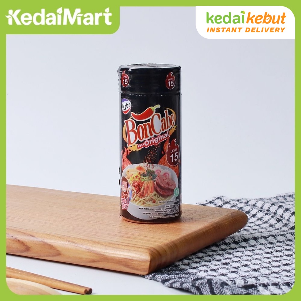 

Boncabe Sambal Tabur Original Lv 15 45 Gram