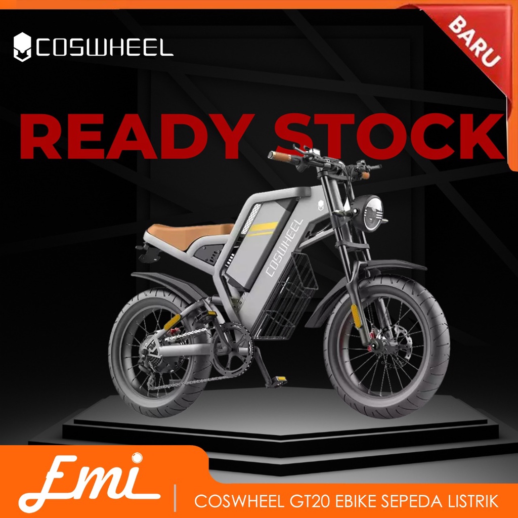 Coswheel GT20 Electric Bicycle Sepeda Listrik