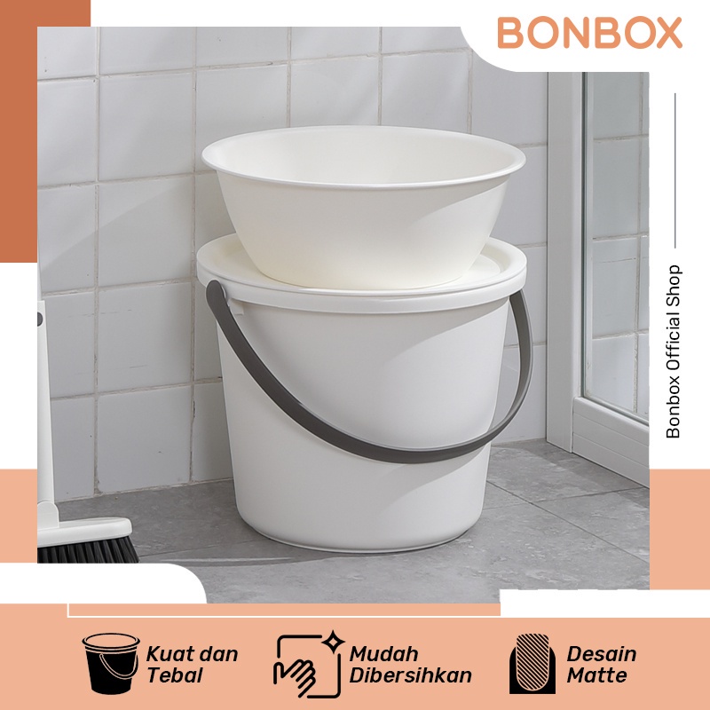 Jual BONBOX Baskom / Ember Plastik Premium Aesthetic Anti Pecah