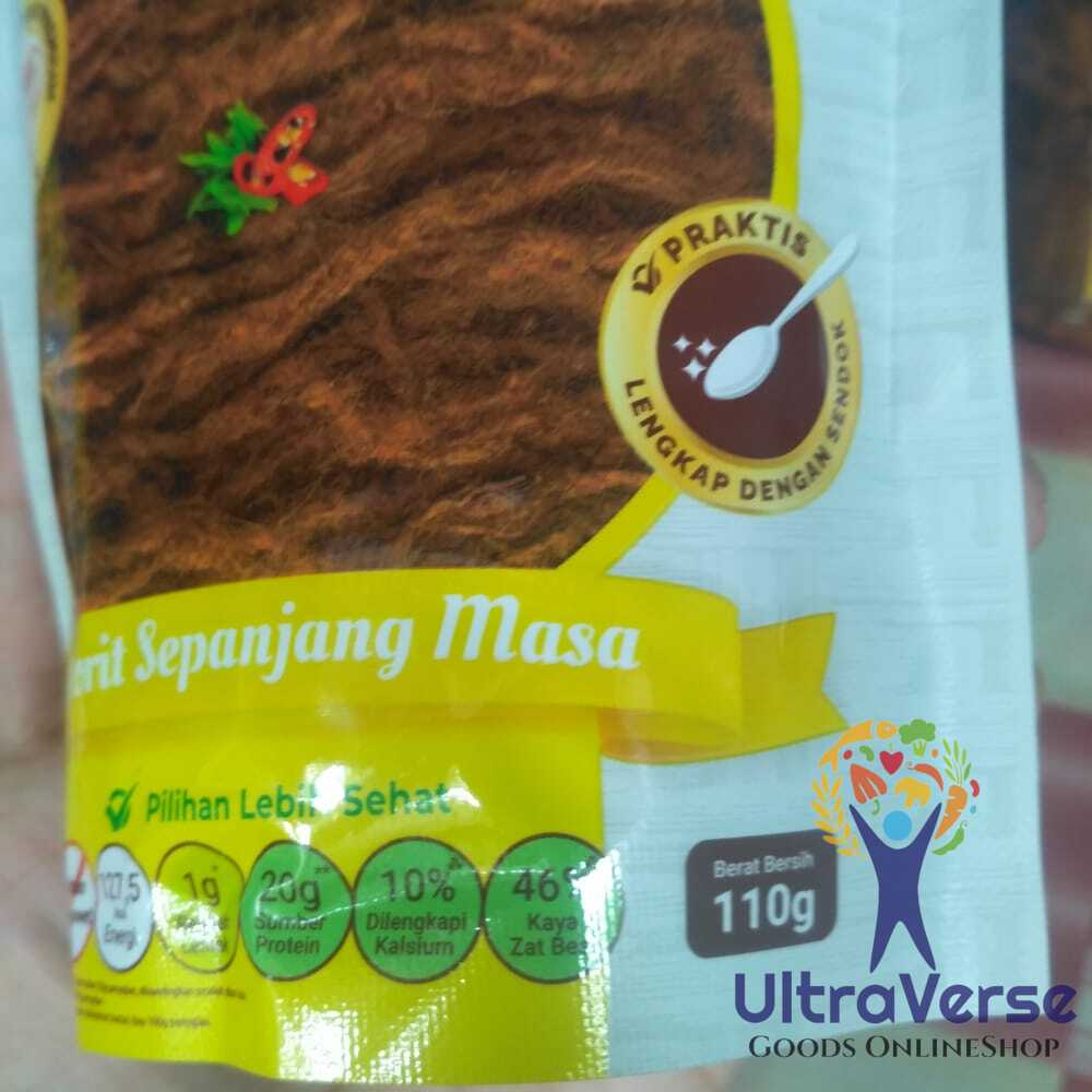 

RK60 Abon Sapi Cap Ayam Kampung 100 gr original 110 gram HALAL Abon Sapi Asli Enak Premium