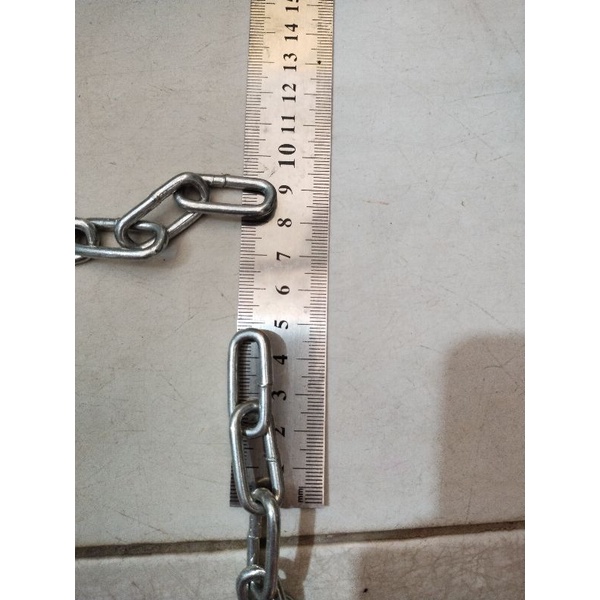 rantai gembok rantai kapal rantai pagar rantai motor rantai sedang 1 meter permeter ecer