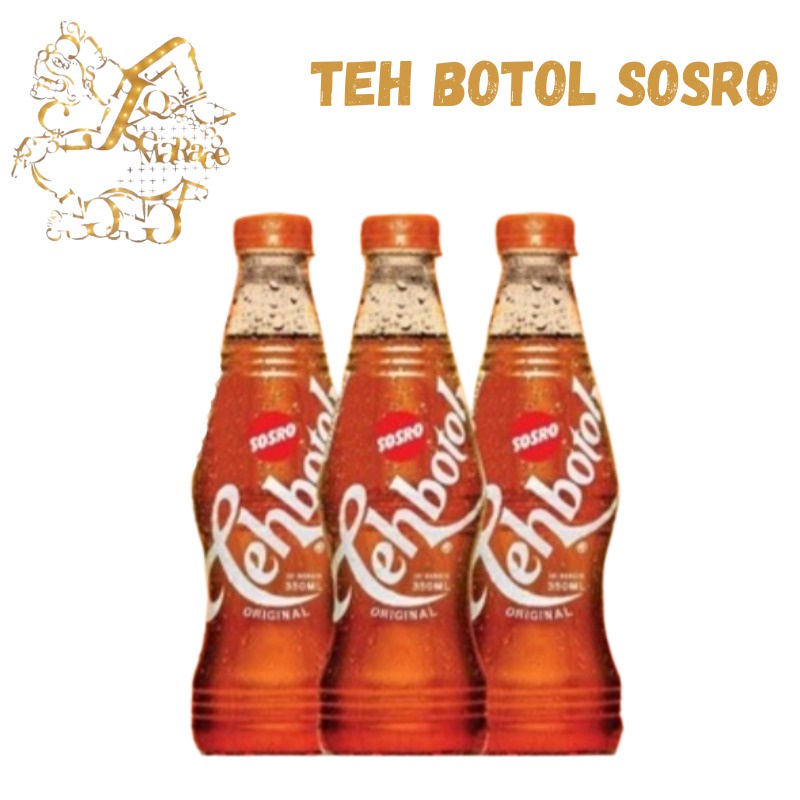 TEH BOTOL SOSRO 350ML DAN 450ML