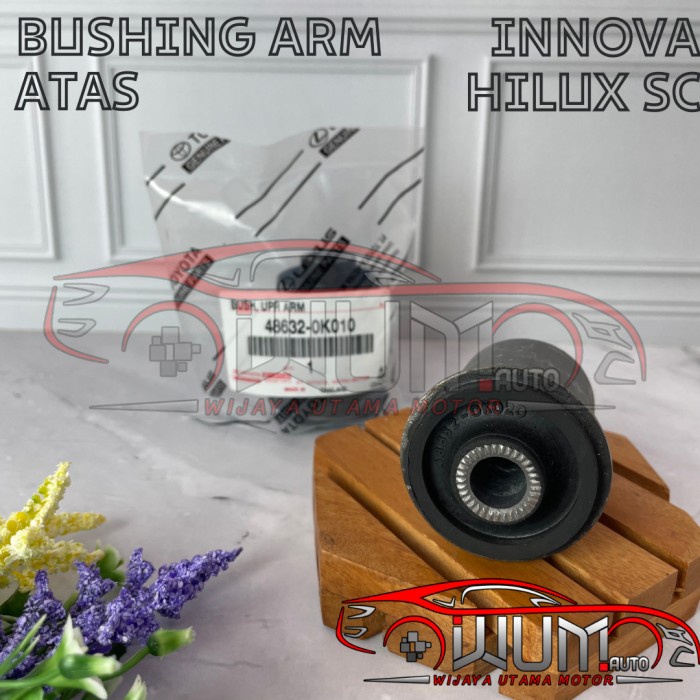 BUSHING UPPER ARM KARET BUSH BOS SAYAP ATAS INNOVA HILUX PICK UP