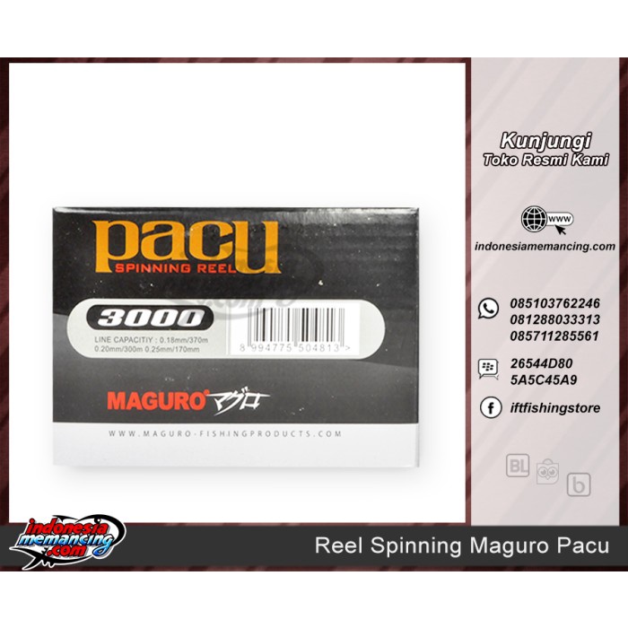 Reel Pancing Power Handle Reel Pancing Spinning Maguro Pacu 3000 Terbaru]