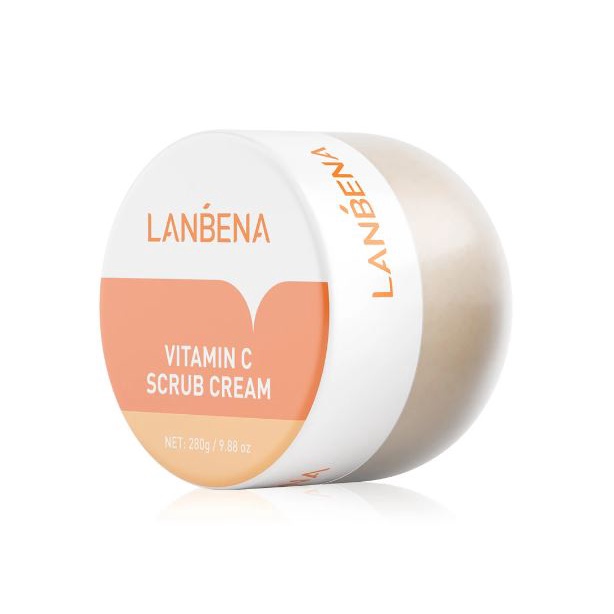 (READY &amp; ORI) LANBENA VITAMIN C SCRUB CREM Lulur Badan LB8652