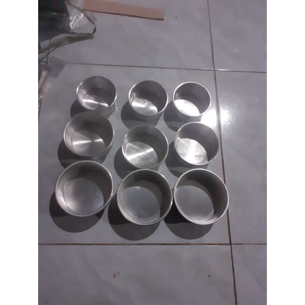 Loyang bulat mini / Loyang cake bento 8,9,10