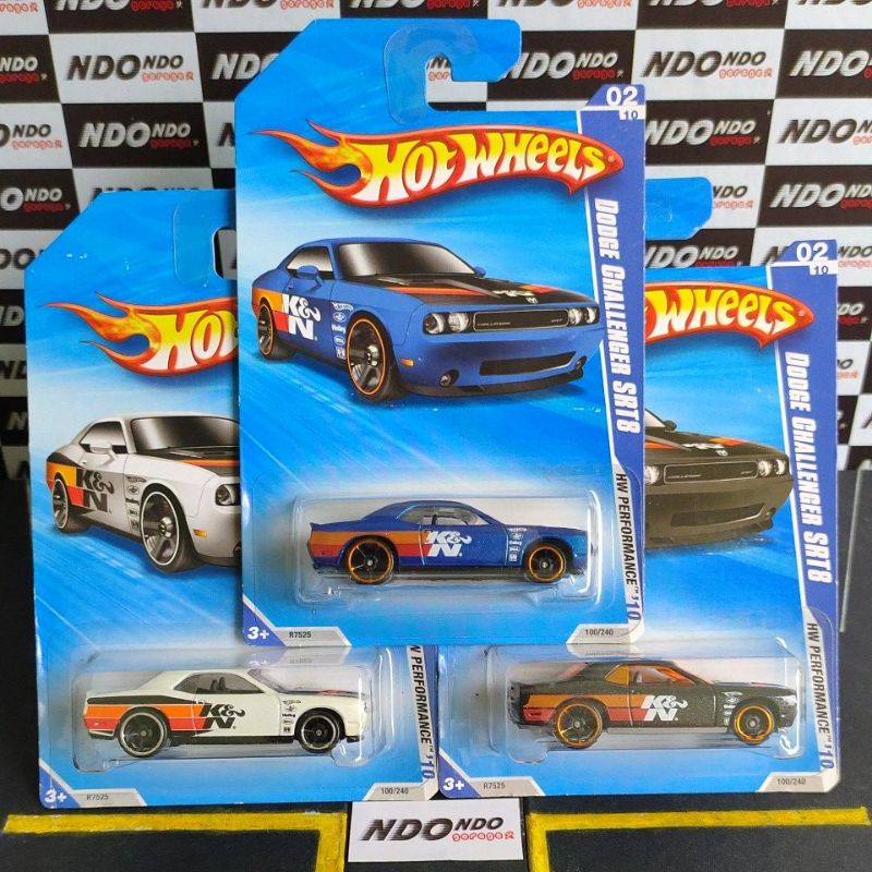 Hot Wheels '08 Dodge Challenger SRT8 K&N - 2010 HW Performance