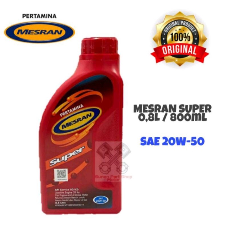 BARU_ OLI MESRAN SUPER 800ML OLI MESRAN SUPER 0.8LT