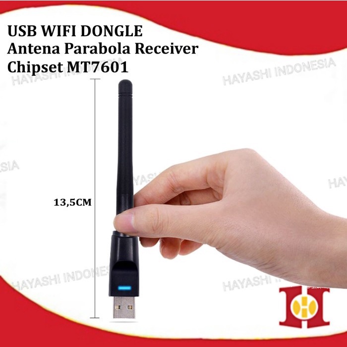 USB Wifi Set Top Box MT7601 Dongle STB Adapter Antena PC Laptop DVB T2