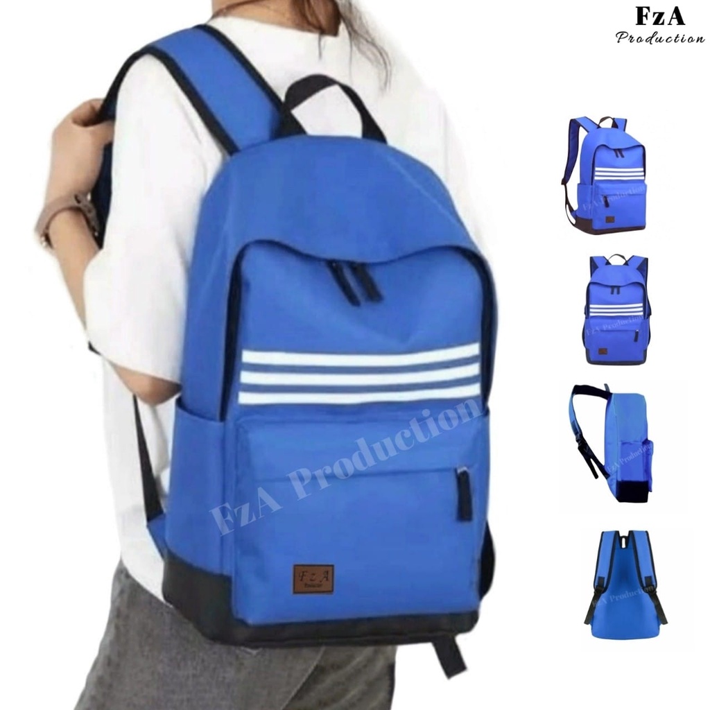 Big Promo..Tas Ransel Punggung Distro Casual Pria Wanita / Tas Ransel Laptop Sekolah Kuliah Bacpack Distro Original - FzA