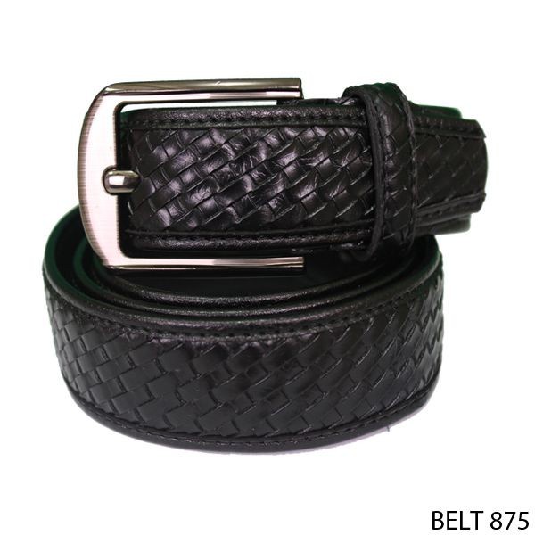 Sabuk Pinggang Laki Semi Kulit Hitam – BELT 875