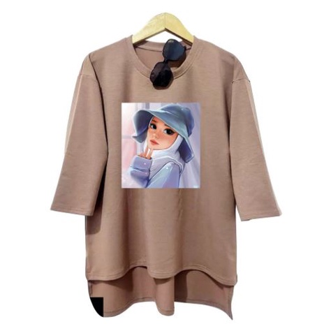 FC - TUNIK BASIC OVERSIZE WANITA HIJAB'S VARIASI 0420 DTF