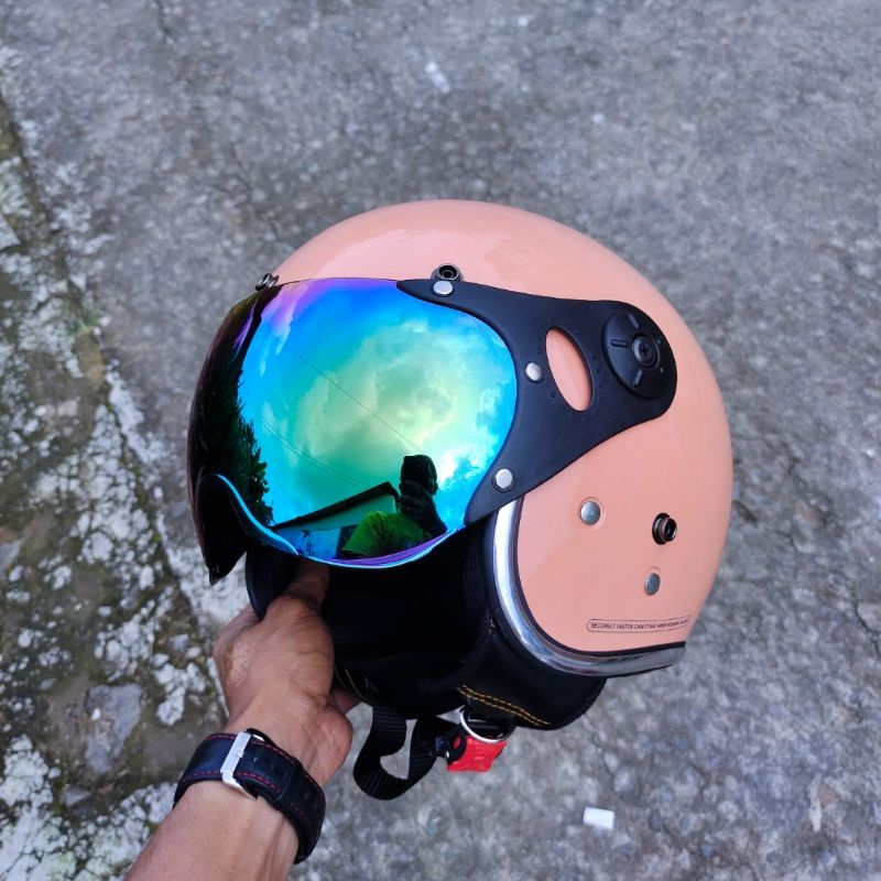 HELM PILOT ITALY KLASIK RETRO