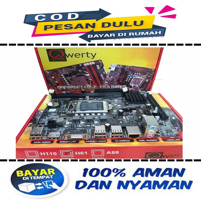 Motherboard h61 qwerty