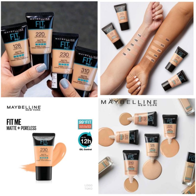 Maybelline Fit Me Foundation Matte Poreless