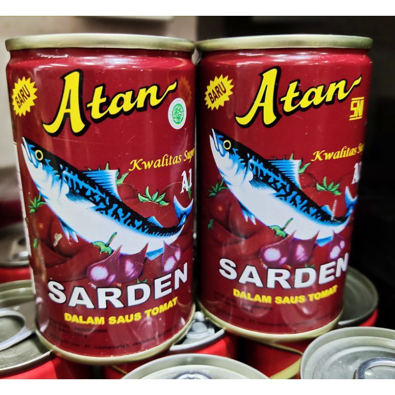 

ATAN SARDEN SAUS TOMAT 155G