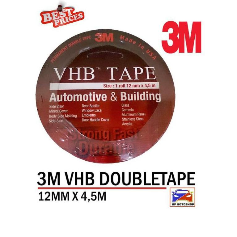 

৲ DOUBLE TAPE 3M VHB 12MM X 4.5M フ