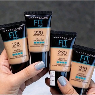 Image of MAYBELLINE FIT ME! Foundation tube matte porless 18ml 100%original garansi