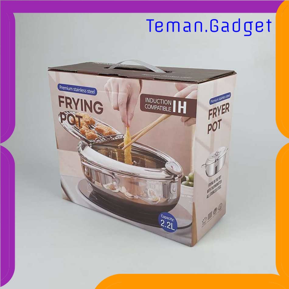 TG - DPR Ormismart Panci Masak Japanese Deep Frying Pot Thermometer - KC0405