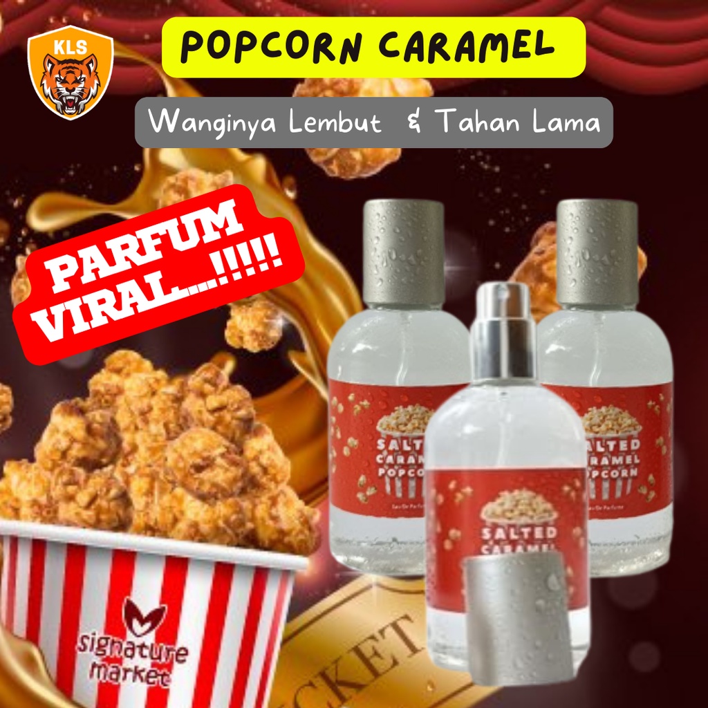 (PREMUM) Parfum Salted Caramel Popcorn / Parfum Body Mist Popcorn Premium / Parfum Popcorn Caramel C