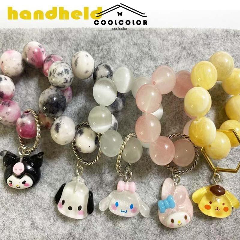 COD❤️Gelang Sanrio Manik-manik Kartun Lucu Korea Gaya Akseoris Fashion- cl