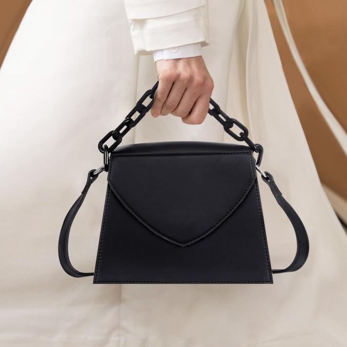 MINISO Tas Selempang Wanita Handbag Rantai Sling Bag Fashion Pesta