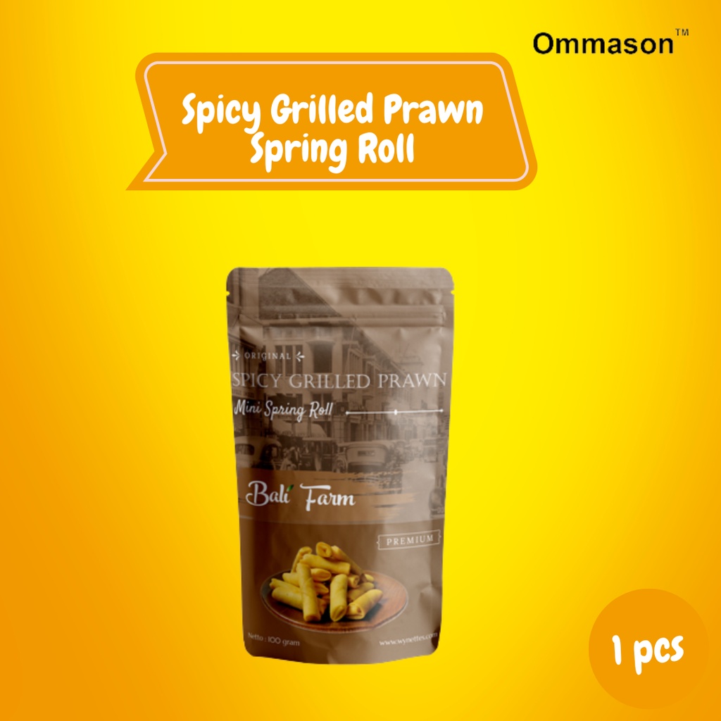 

Ommason x Spicy Grilled Prawn Spring Roll Mini Viral