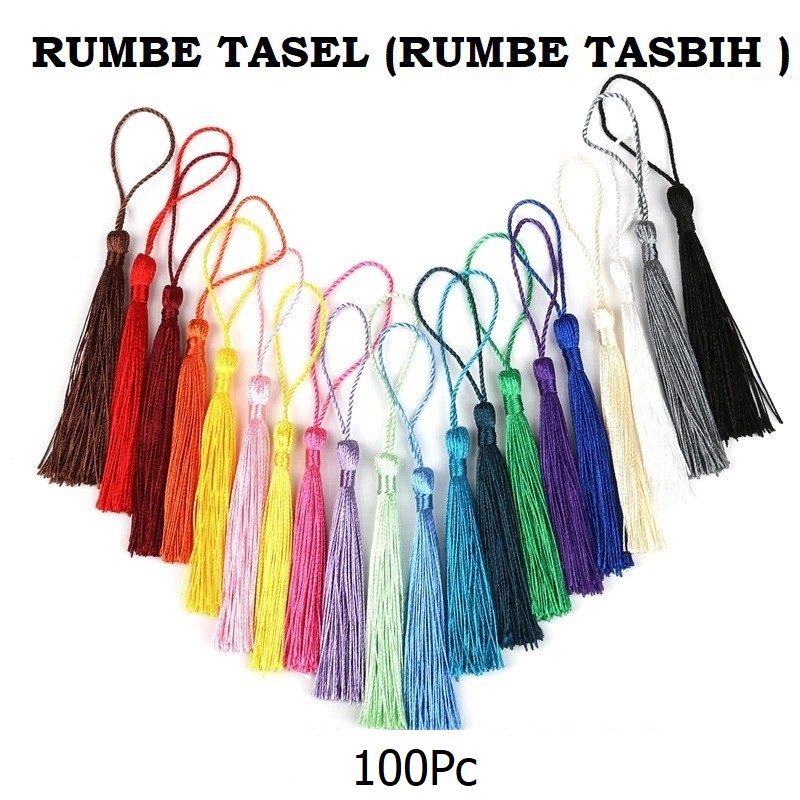 rumbai tasel (rumbai tasbeh)/100pcs