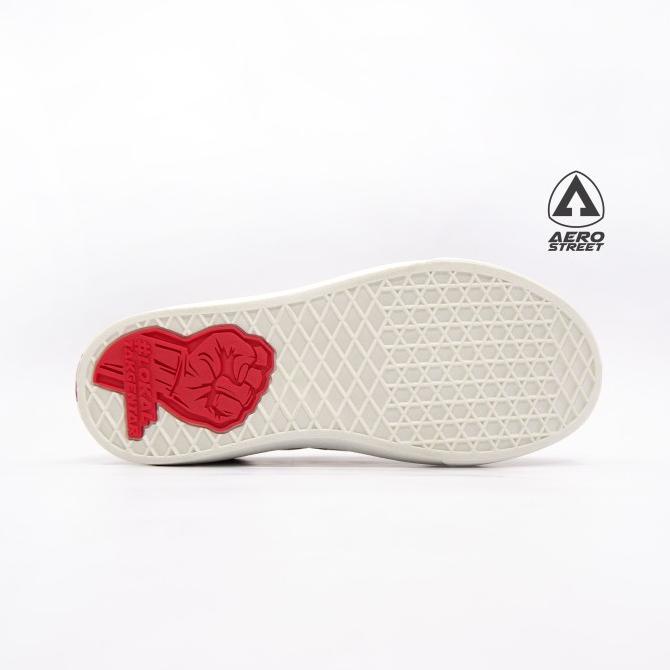 Aerostreet 37-44 Comfy Merah Bata - Sepatu Slip On Pria Wanita