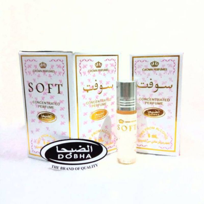 Parfum Dobha SOFT 6ml roll on - Dobha Parfum Soft non alkohol